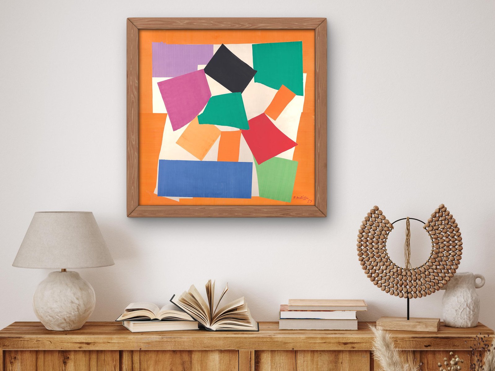 The Snail by Henri Matisse, 1953, Cubism and Abstract Art, fine art print