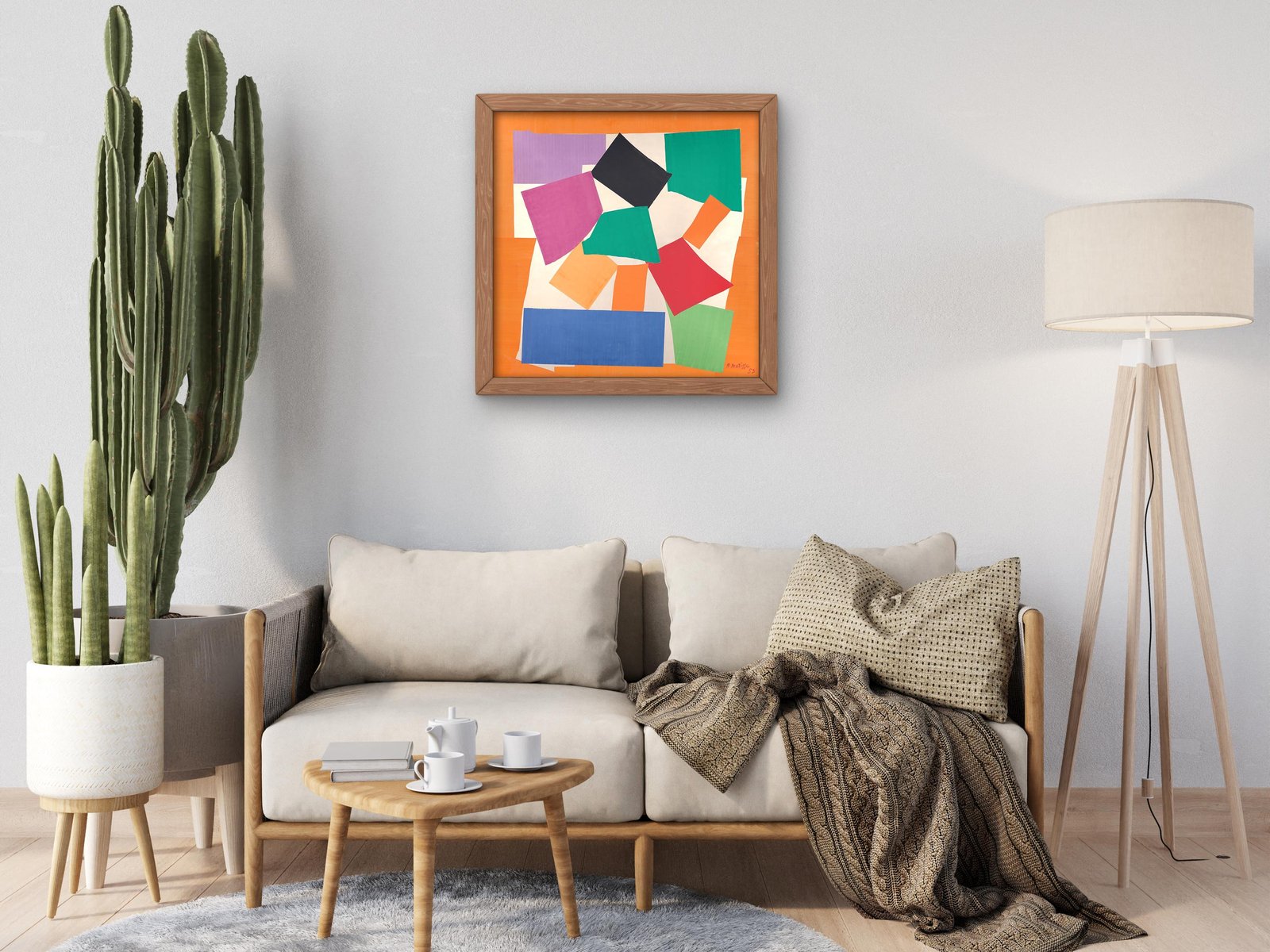 The Snail by Henri Matisse, 1953, Cubism and Abstract Art, fine art print