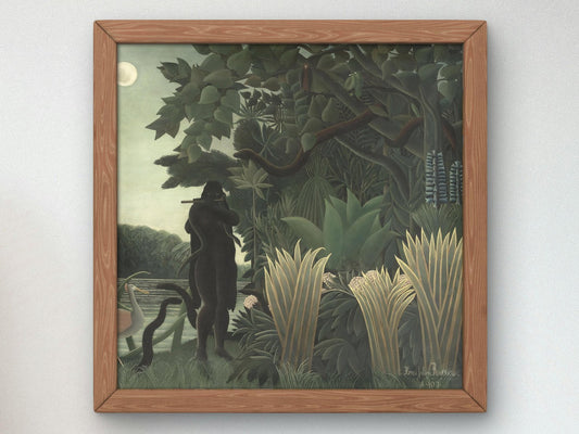 The Snake Charmer by Henri Rousseau, 1907, Orientalism and Exoticism, fine art print