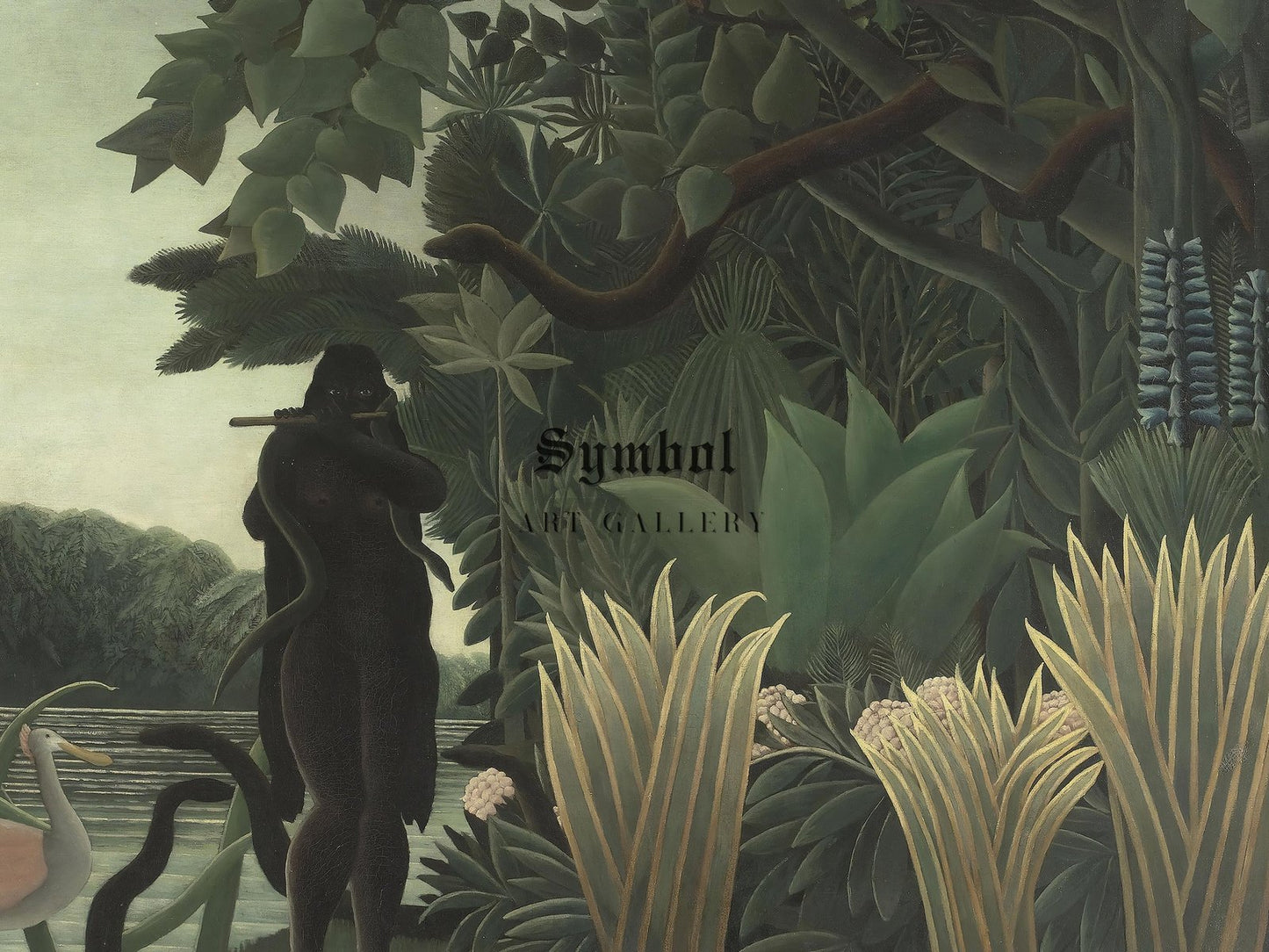 The Snake Charmer by Henri Rousseau, 1907, Orientalism and Exoticism, fine art print