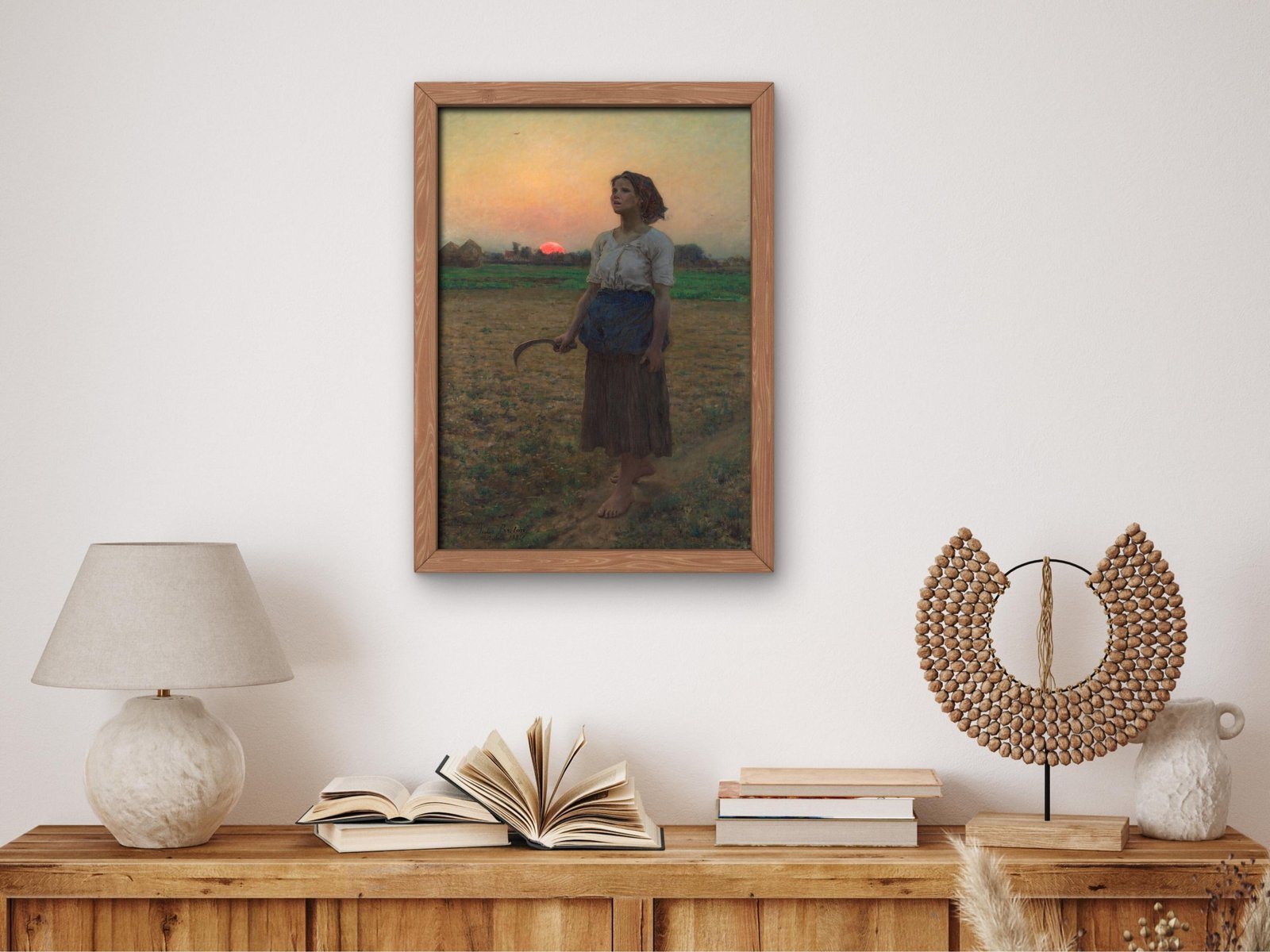 The Song of the Lark by Jules Breton, 1884, Realism and Naturalism, fine art print