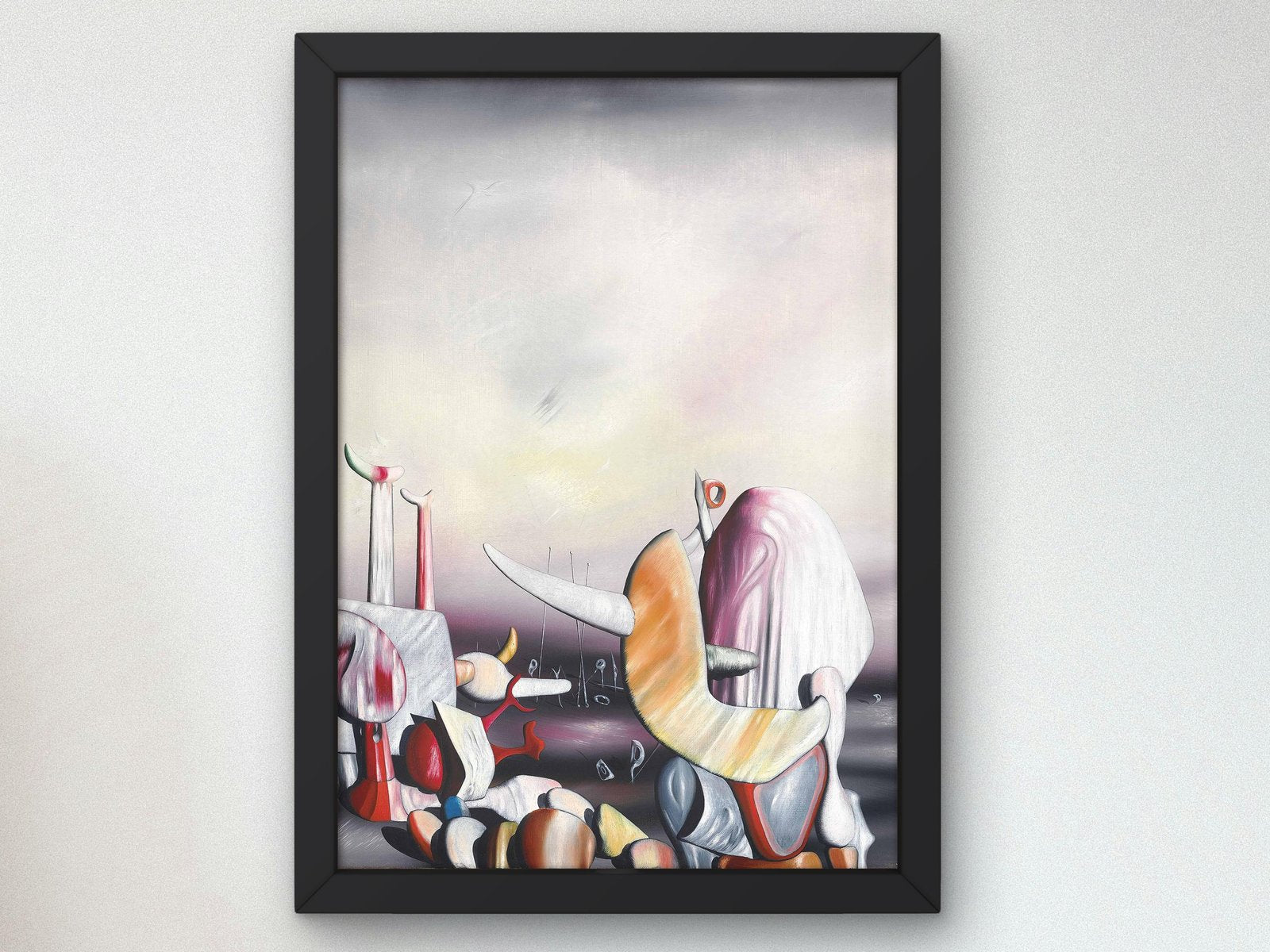 The Speeding Bow by Yves Tanguy, 1945, Surrealism and Modern Art, fine art print