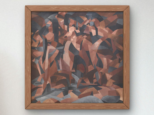 The Spring by Francis Picabia, 1912, Cubism and Abstract Art, fine art print