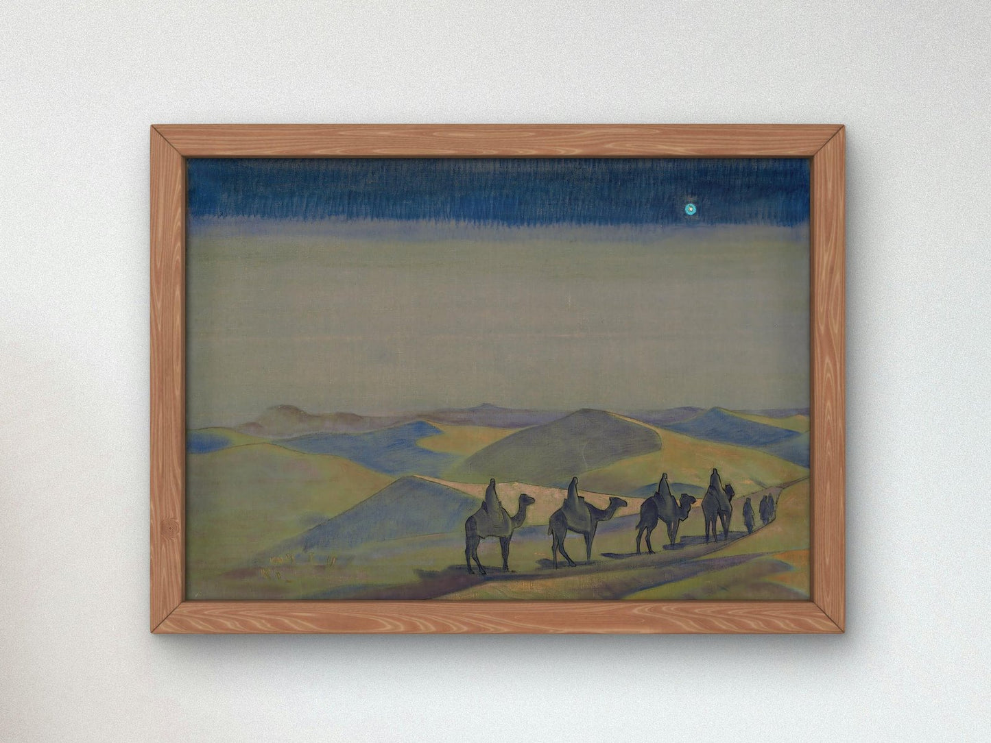 The Star of the Mother of the World by Nicolas Roerich, 1924, Art Deco and American Modernism, fine art print