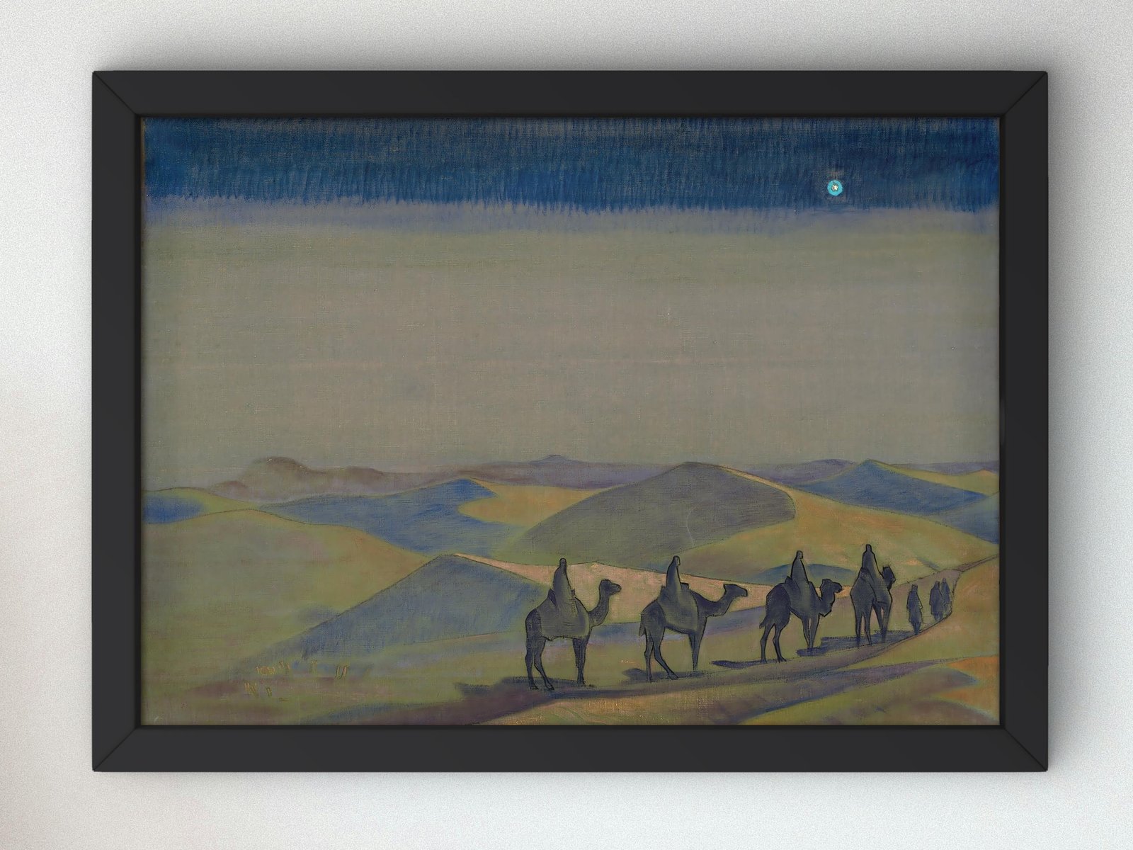 The Star of the Mother of the World by Nicolas Roerich, 1924, Art Deco and American Modernism, fine art print