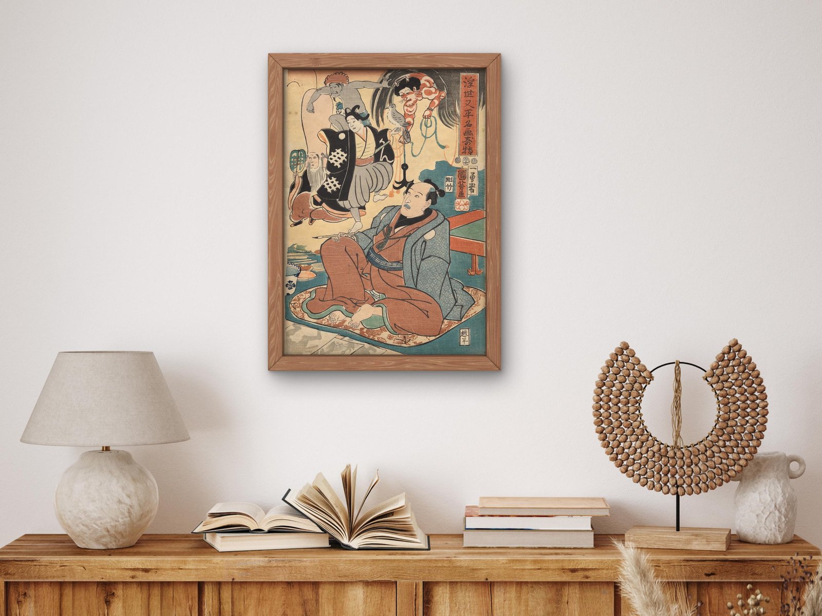 Ukiyo Matahei by Utagawa Kuniyoshi, 1853, Japanese Woodblock Prints, fine art print
