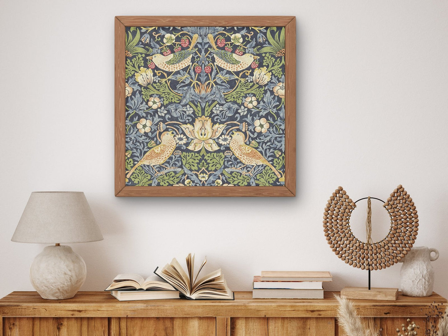 The Strawberry Thief by William Morris, 1882, Art Nouveau and Belle Époque, fine art print