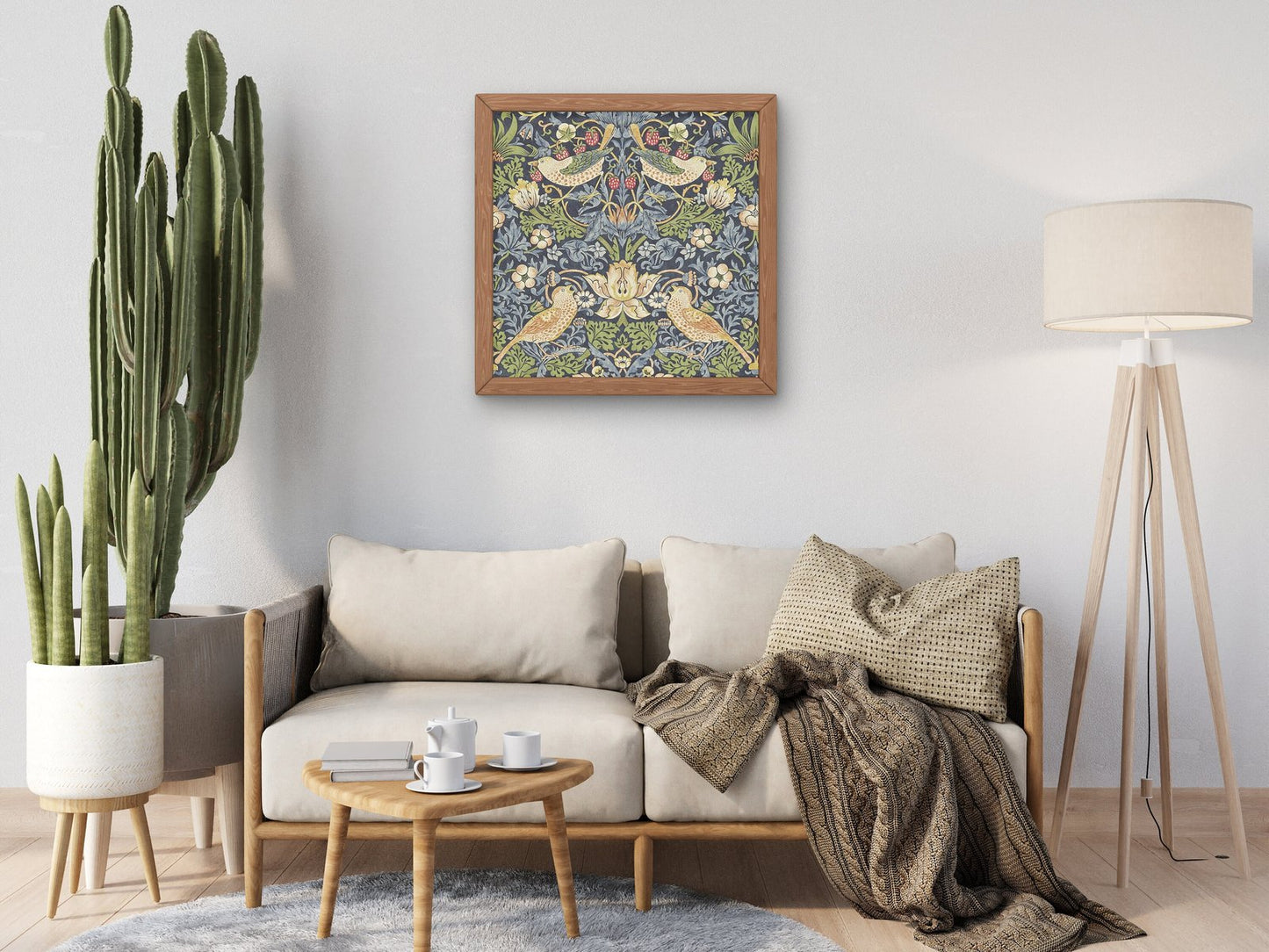 The Strawberry Thief by William Morris, 1882, Art Nouveau and Belle Époque, fine art print