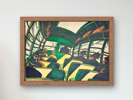 The Sunshine Roof by Cyril Power, 1934, Art Deco and American Modernism, fine art print
