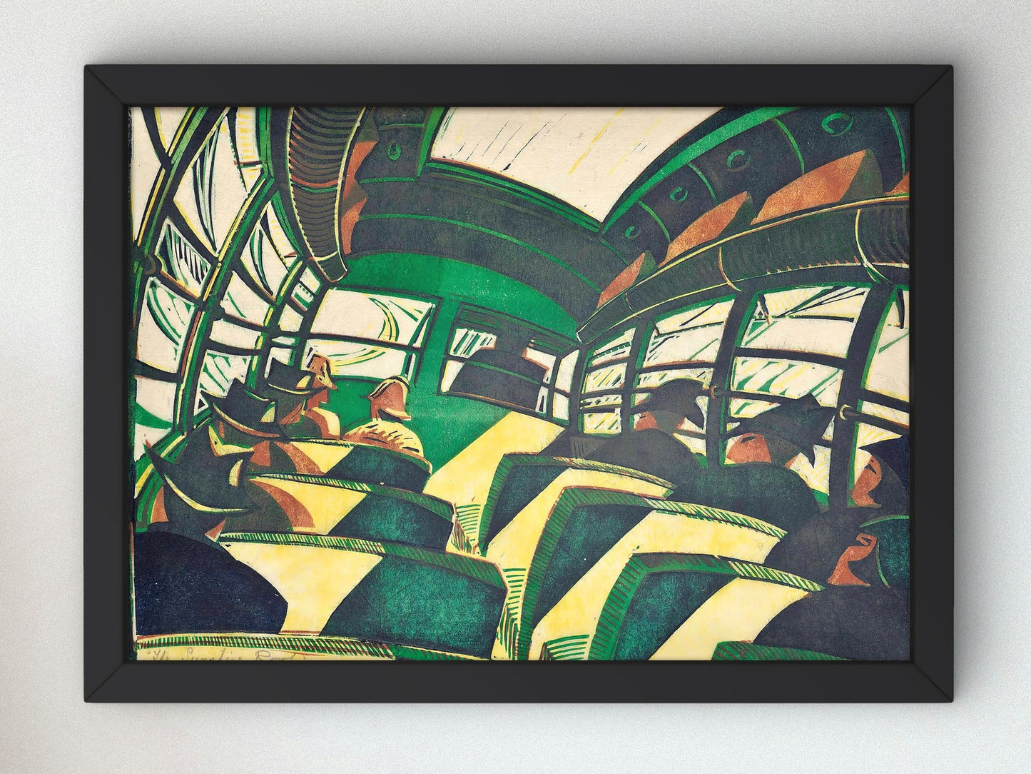 The Sunshine Roof by Cyril Power, 1934, Art Deco and American Modernism, fine art print
