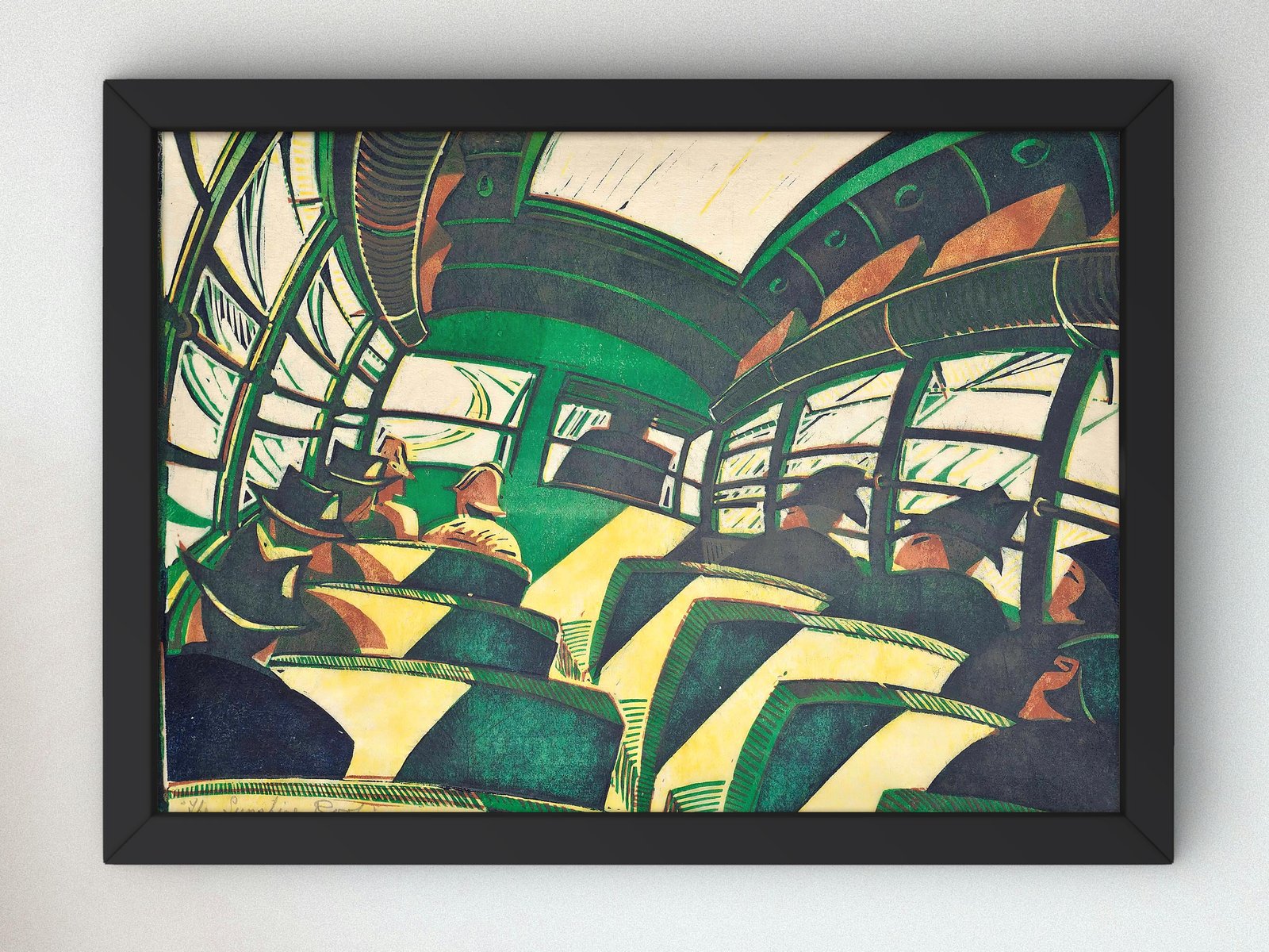 The Sunshine Roof by Cyril Power, 1934, Art Deco and American Modernism, fine art print
