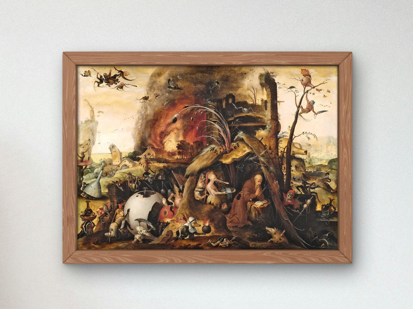 The Temptation of St Anthony by Jan Mandyn, 1530, Renaissance, fine art print