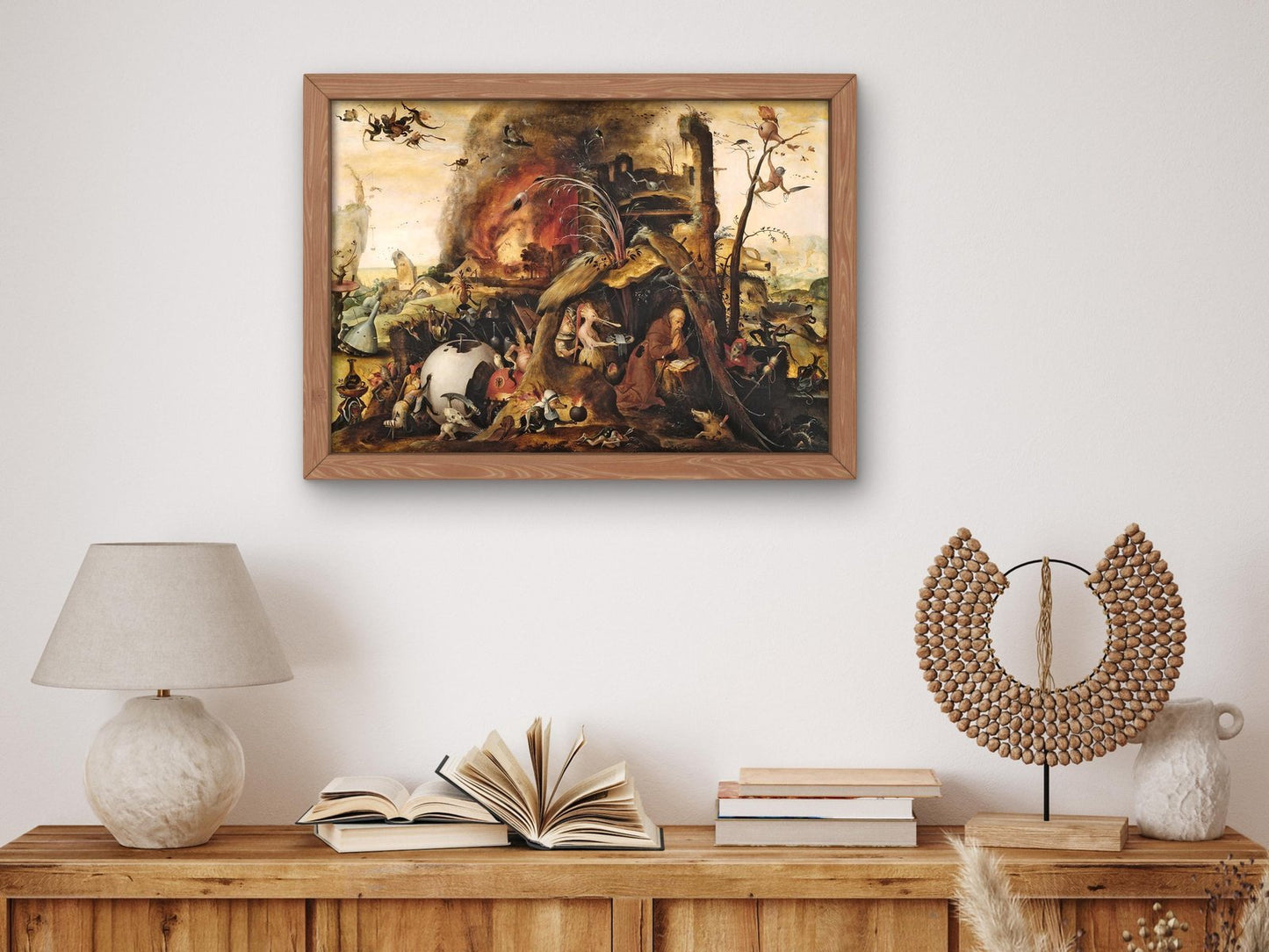 The Temptation of St Anthony by Jan Mandyn, 1530, Renaissance, fine art print