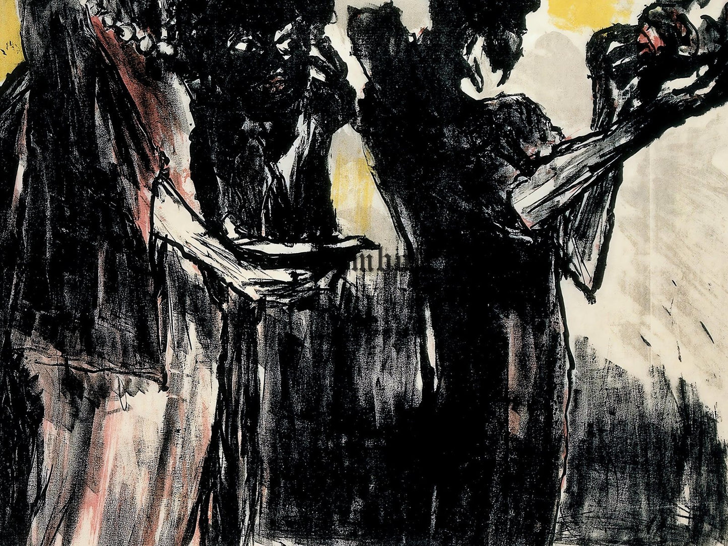 The Three Kings by Emil Nolde, 1913, Expressionism and Fauvism, fine art print