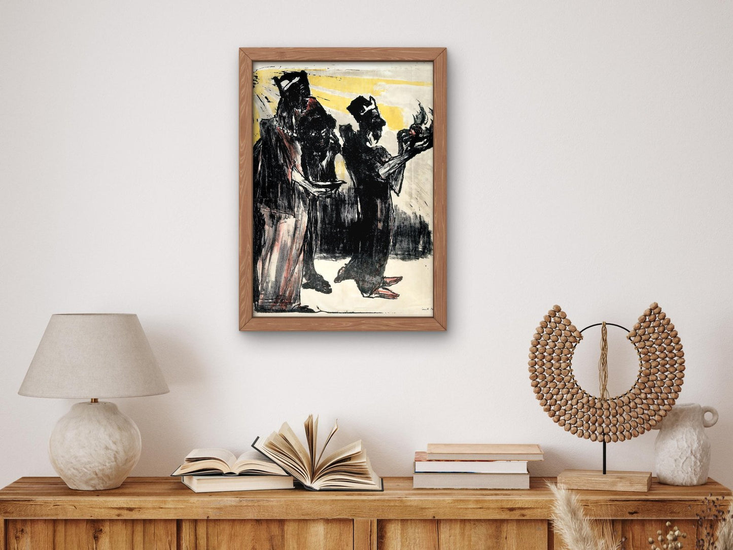 The Three Kings by Emil Nolde, 1913, Expressionism and Fauvism, fine art print