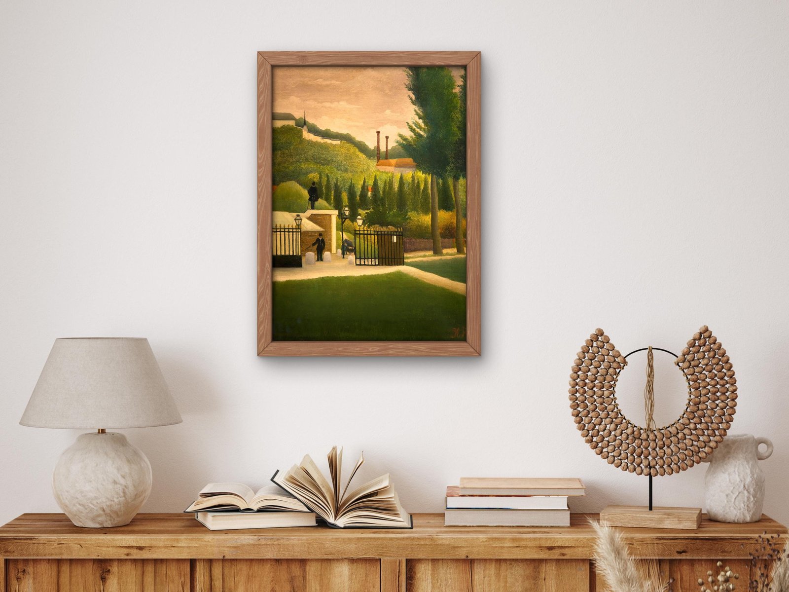 The Toll House by Henri Rousseau, 1890, Post-Impressionism, fine art print