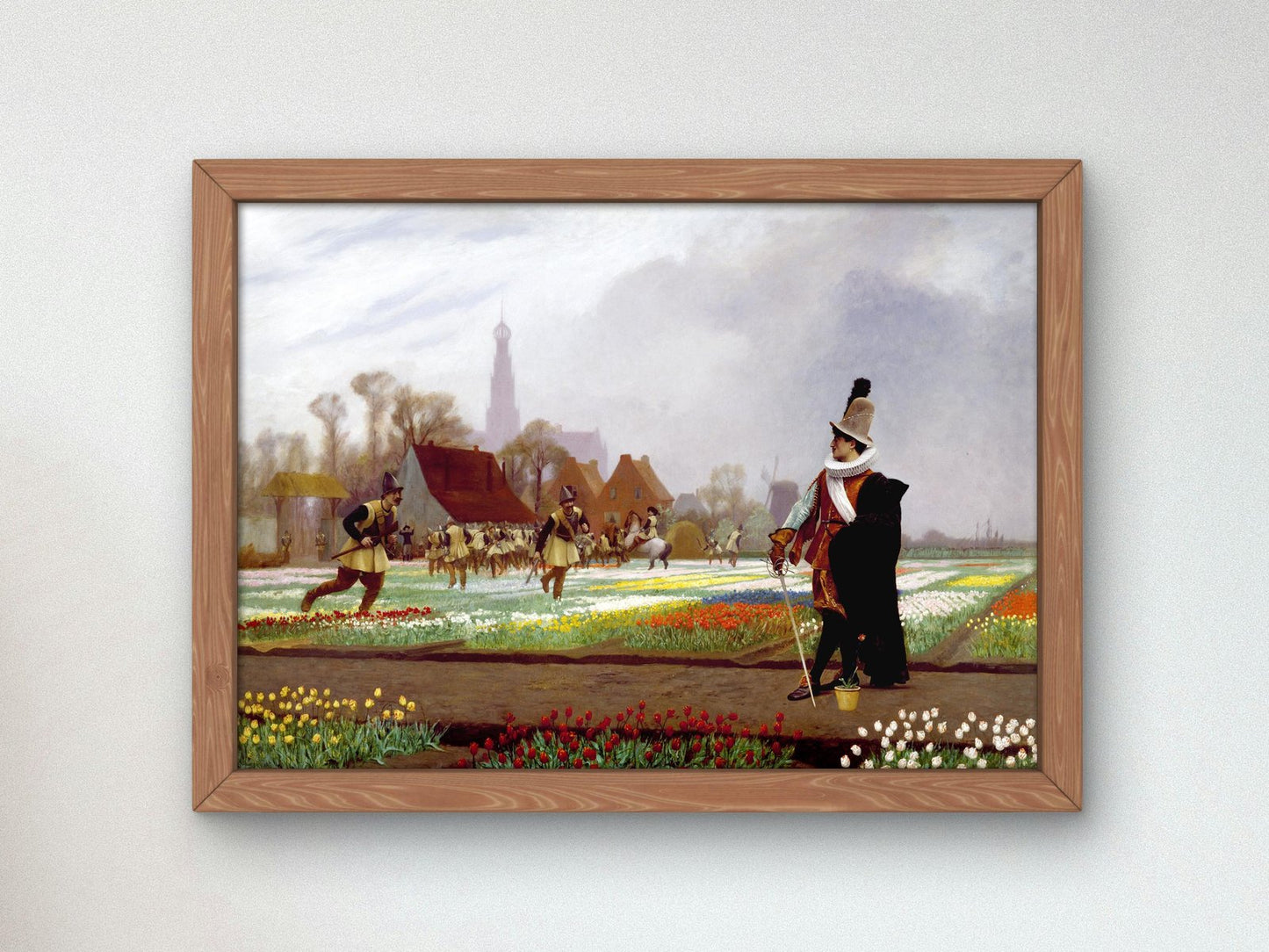 The Tulip Folly by Jean-Léon Gérôme, 1882, Orientalism and Exoticism, fine art print