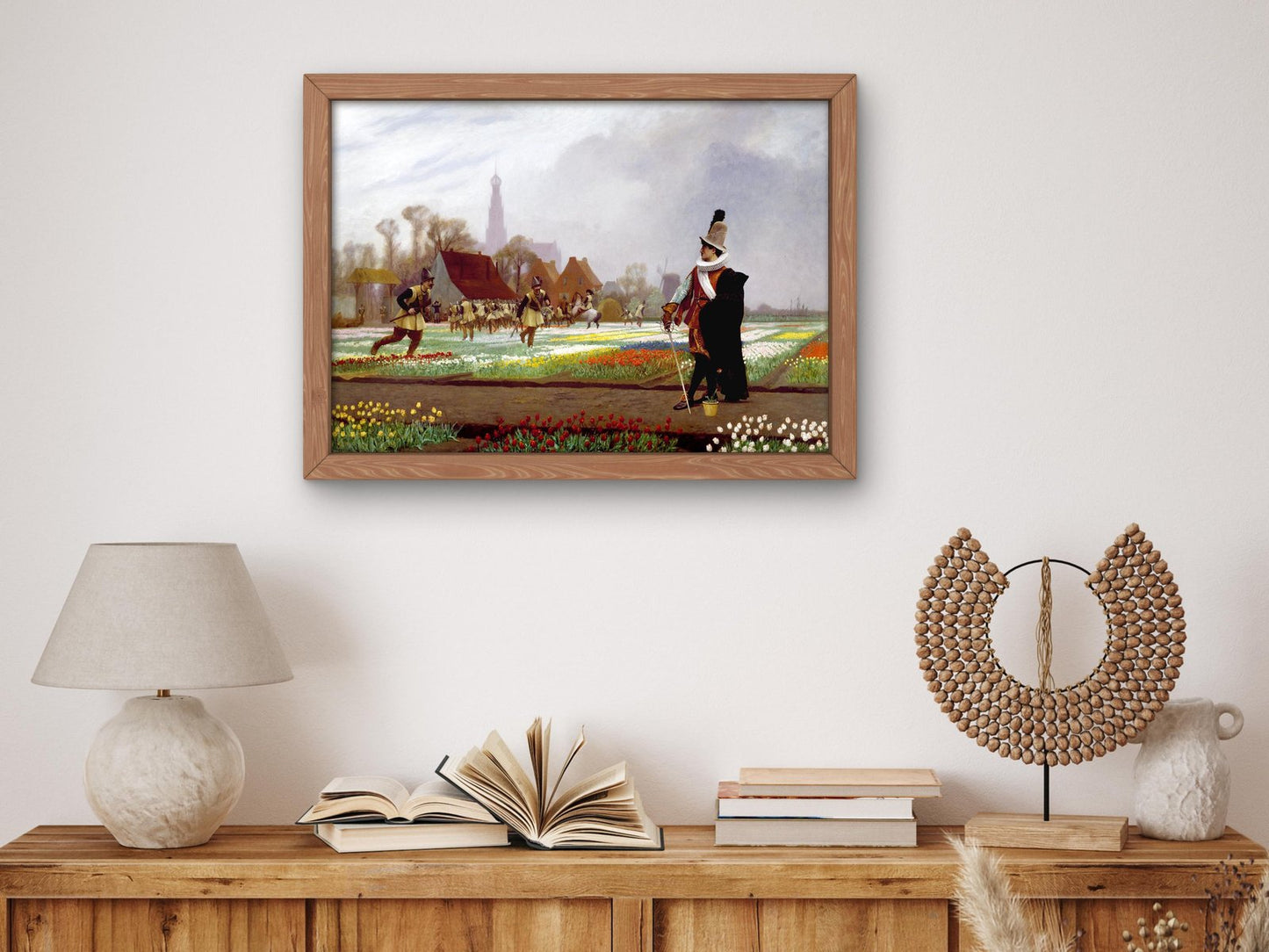 The Tulip Folly by Jean-Léon Gérôme, 1882, Orientalism and Exoticism, fine art print