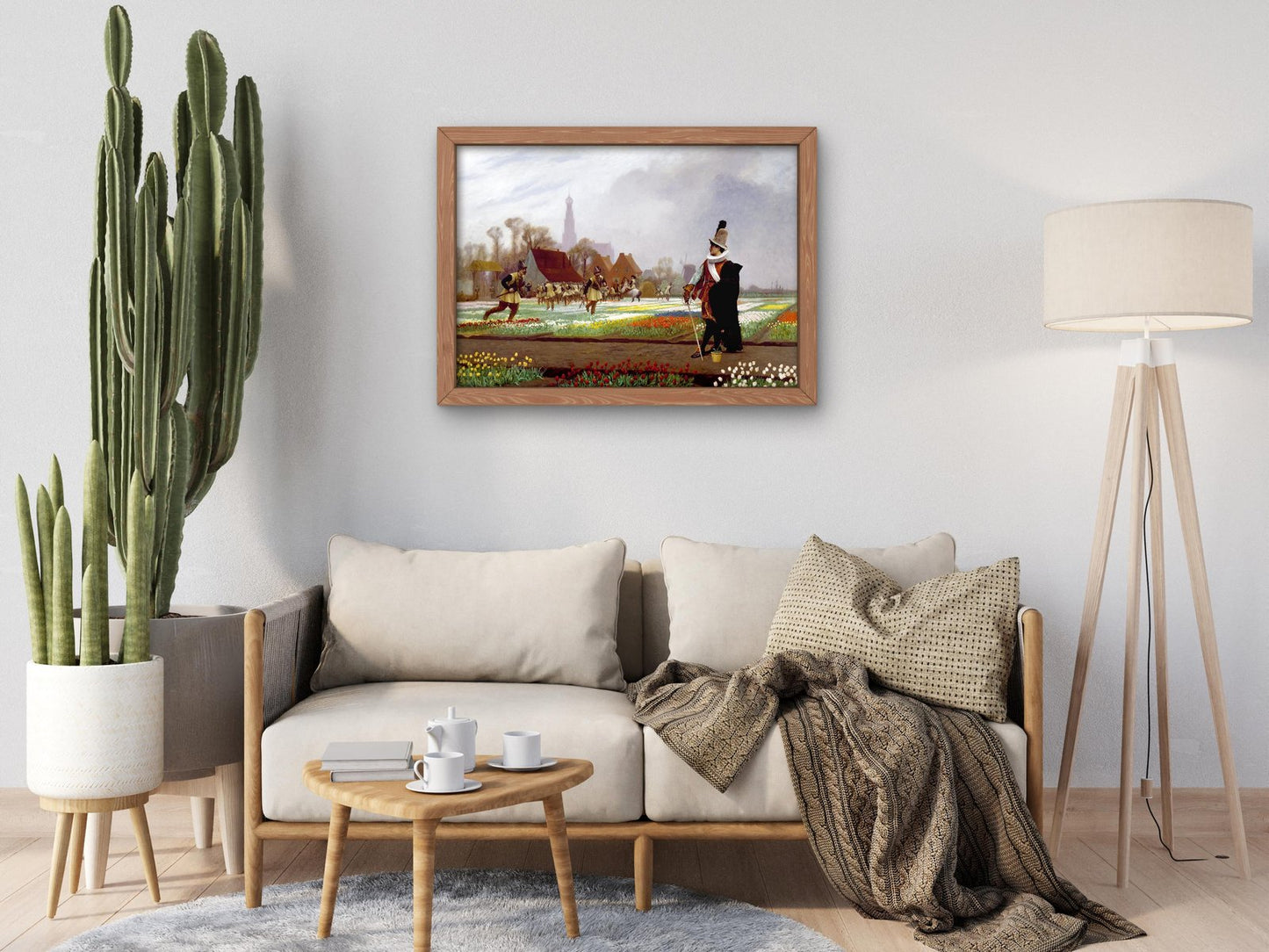 The Tulip Folly by Jean-Léon Gérôme, 1882, Orientalism and Exoticism, fine art print
