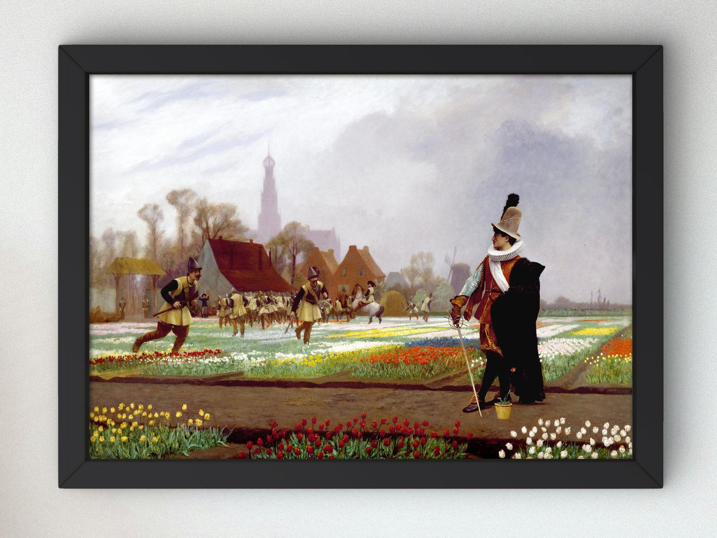 The Tulip Folly by Jean-Léon Gérôme, 1882, Orientalism and Exoticism, fine art print