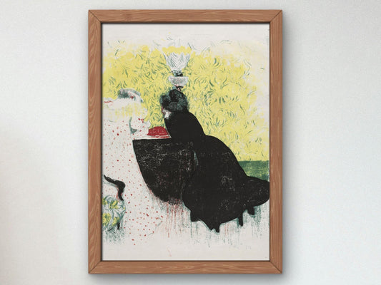 The Two Sisters in Law by Édouard Vuillard, 1899, Art Nouveau and Belle Époque, fine art print