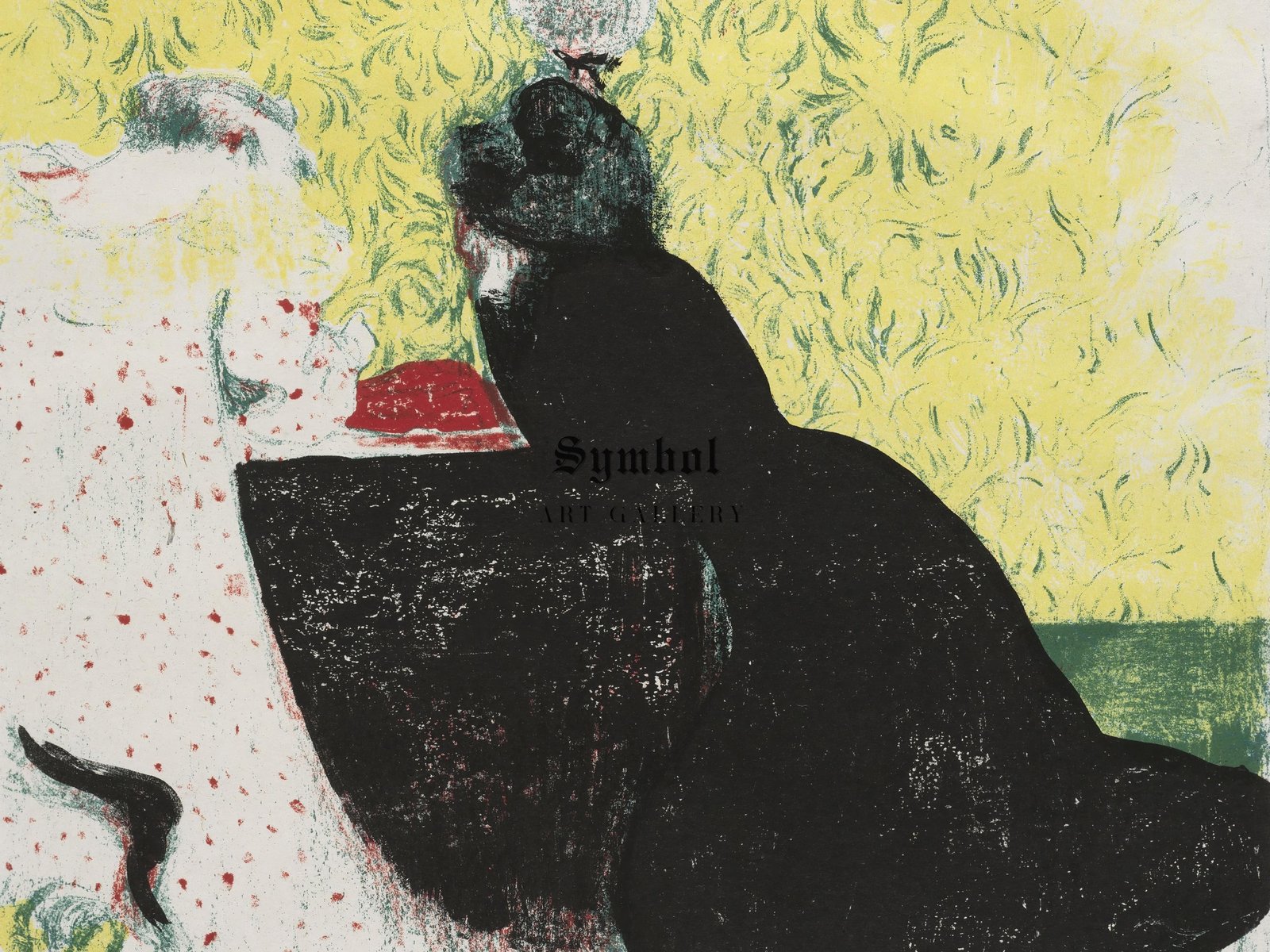 The Two Sisters in Law by Édouard Vuillard, 1899, Art Nouveau and Belle Époque, fine art print