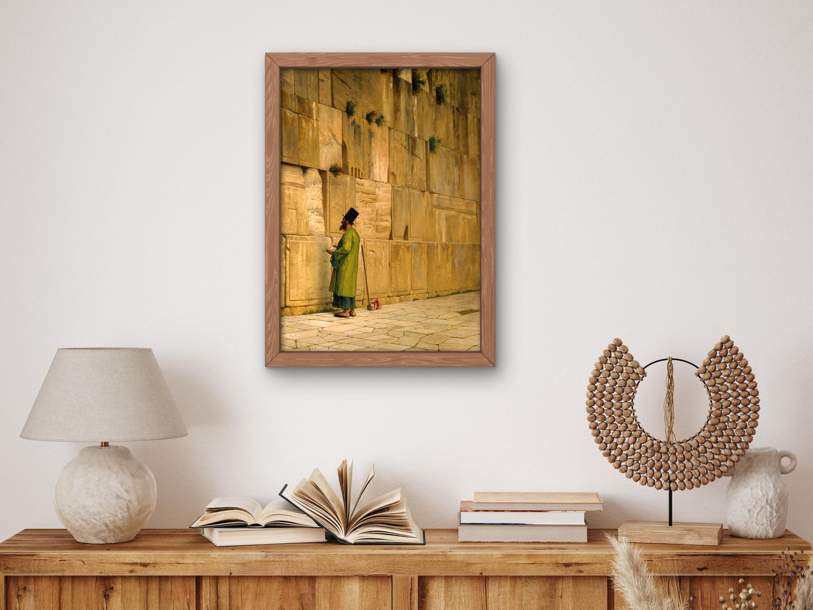 The Wailing Wall by Jean-Léon Gérôme, 1880, Orientalism and Exoticism, fine art print