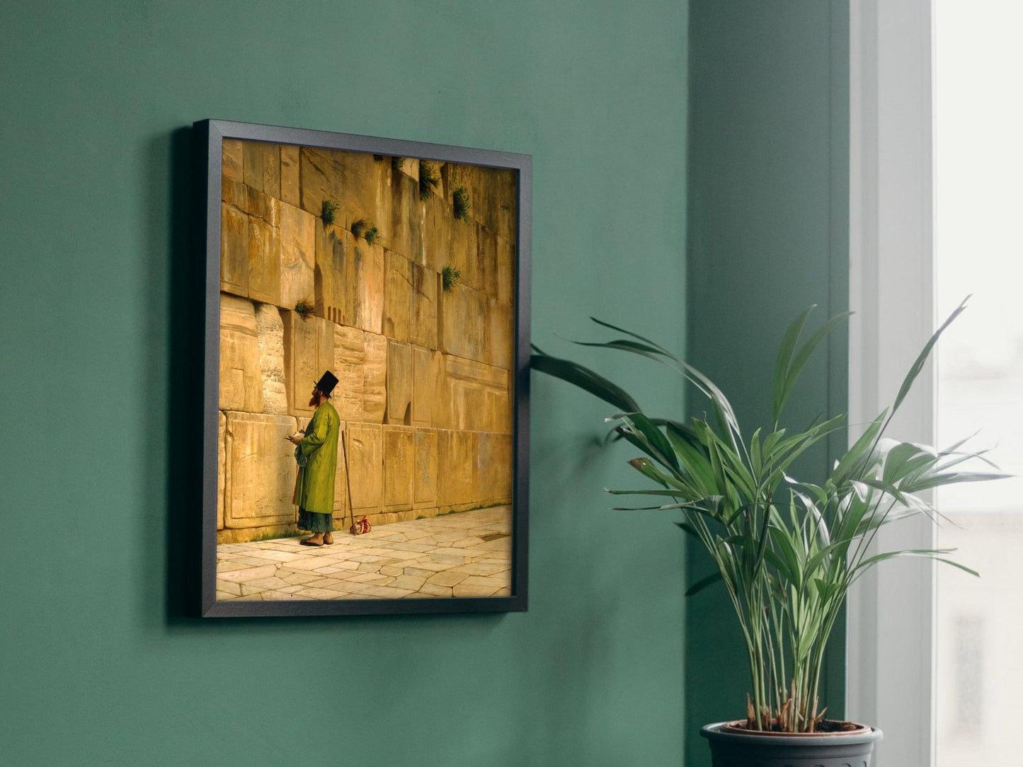The Wailing Wall by Jean-Léon Gérôme, 1880, Orientalism and Exoticism, fine art print