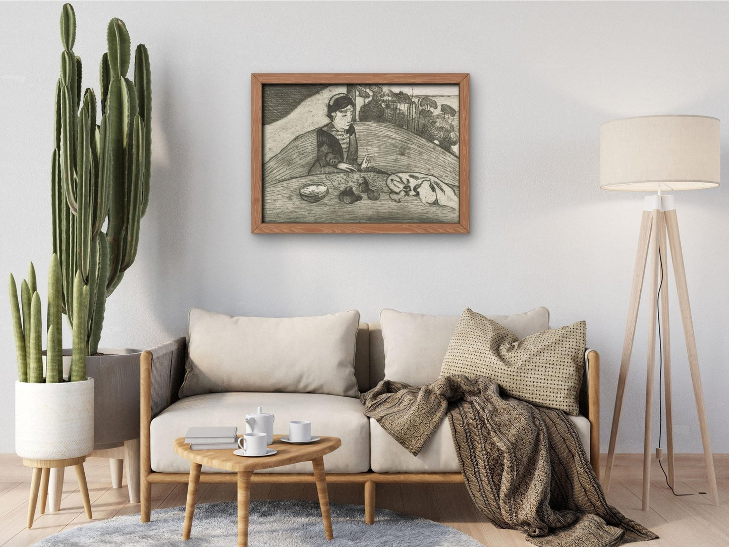 Woman with Figs by Paul Gauguin, 1894, Post-Impressionism, fine art print