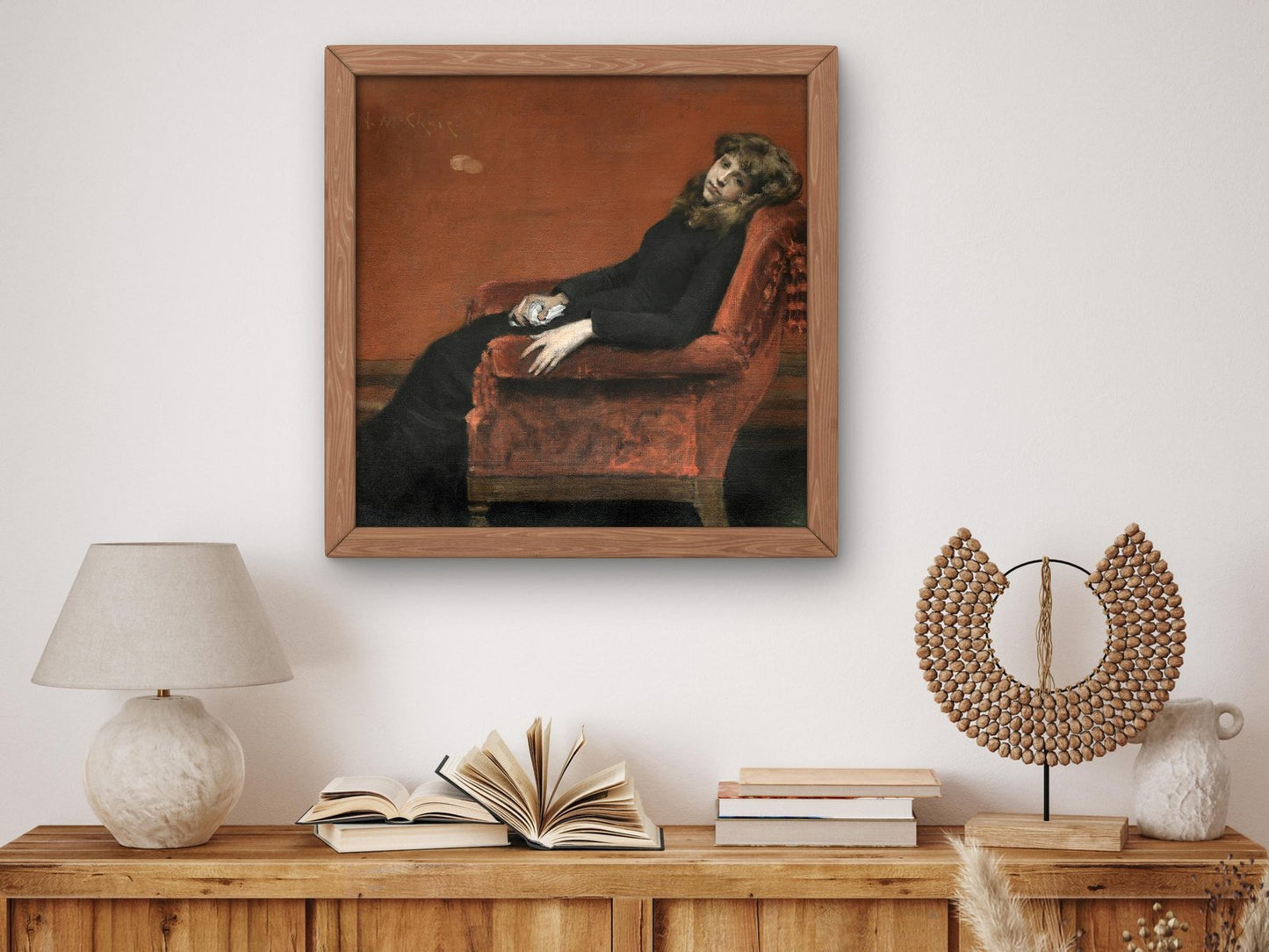 The Young Orphan by William Merritt Chase, 1884, Realism and Naturalism, fine art print