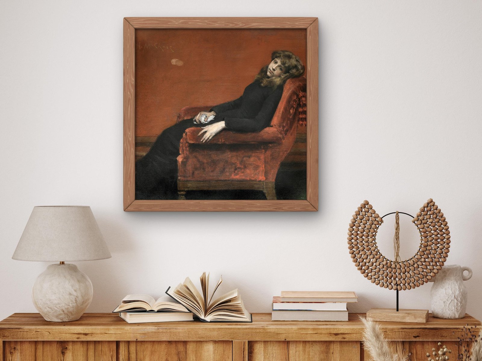 The Young Orphan by William Merritt Chase, 1884, Realism and Naturalism, fine art print