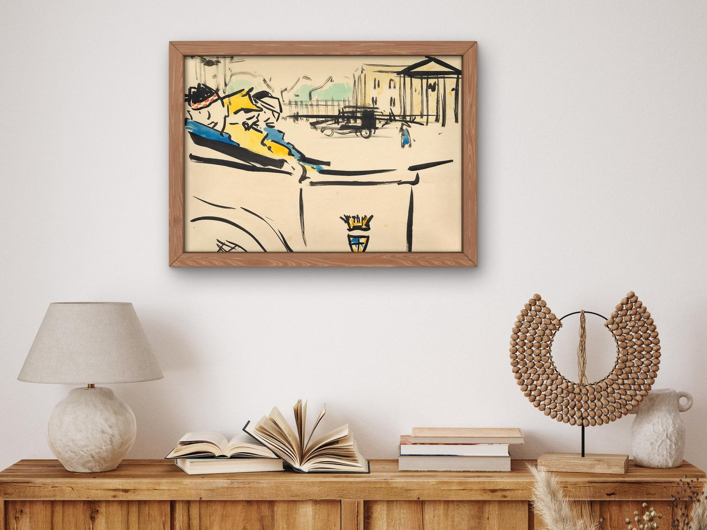 Their Lordships by Francis Cadell, 1915, Art Deco and American Modernism, fine art print