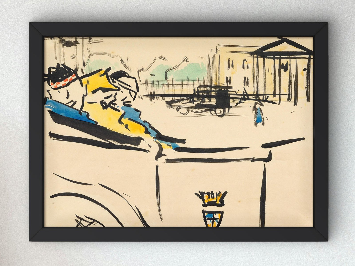 Their Lordships by Francis Cadell, 1915, Art Deco and American Modernism, fine art print