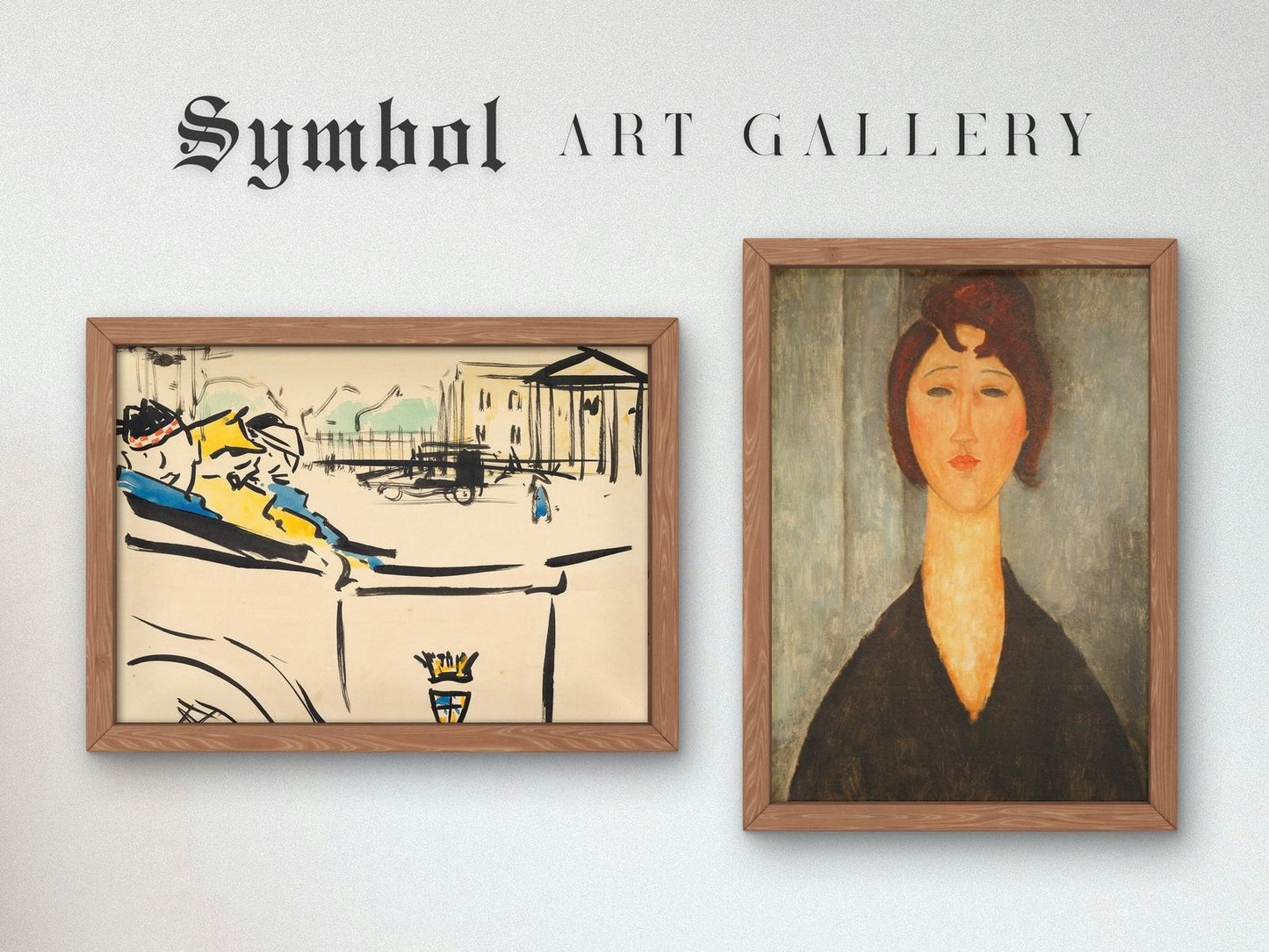 Their Lordships by Francis Cadell, 1915, Art Deco and American Modernism, fine art print