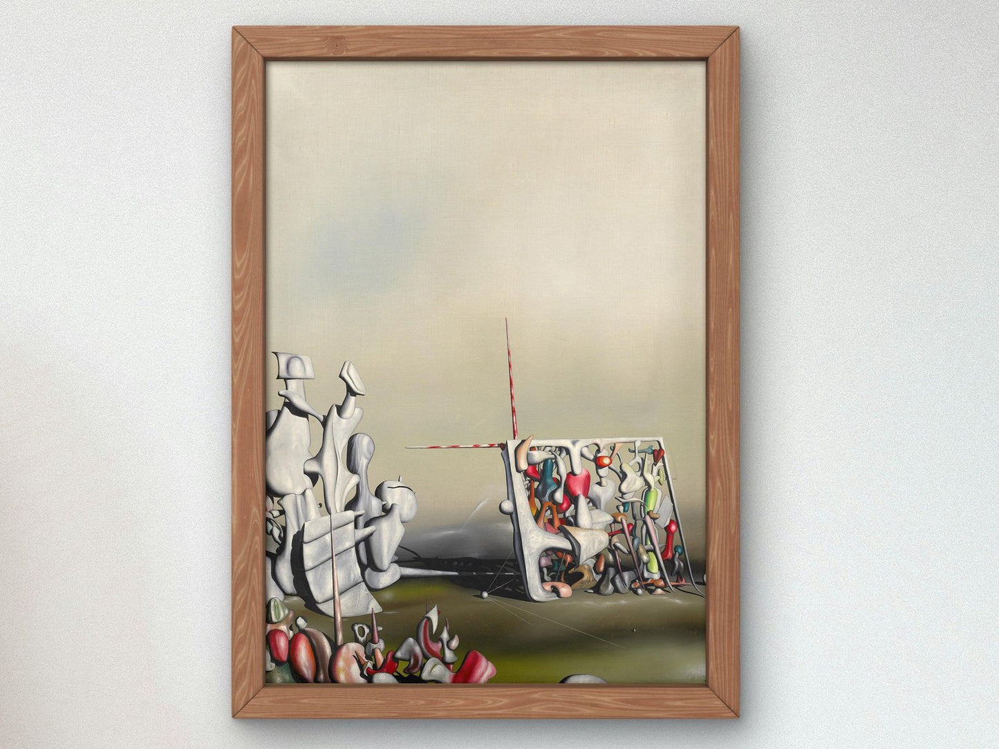 There, Motion Has Not Yet Ceased by Yves Tanguy, 1945, Surrealism and Modern Art, fine art print