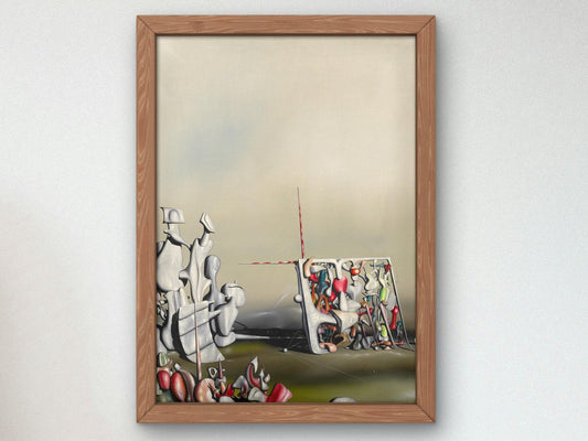 There, Motion Has Not Yet Ceased by Yves Tanguy, 1945, Surrealism and Modern Art, fine art print