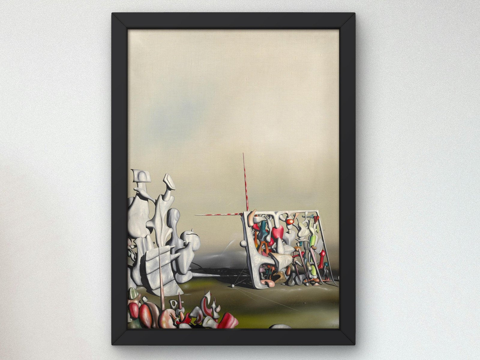 There, Motion Has Not Yet Ceased by Yves Tanguy, 1945, Surrealism and Modern Art, fine art print