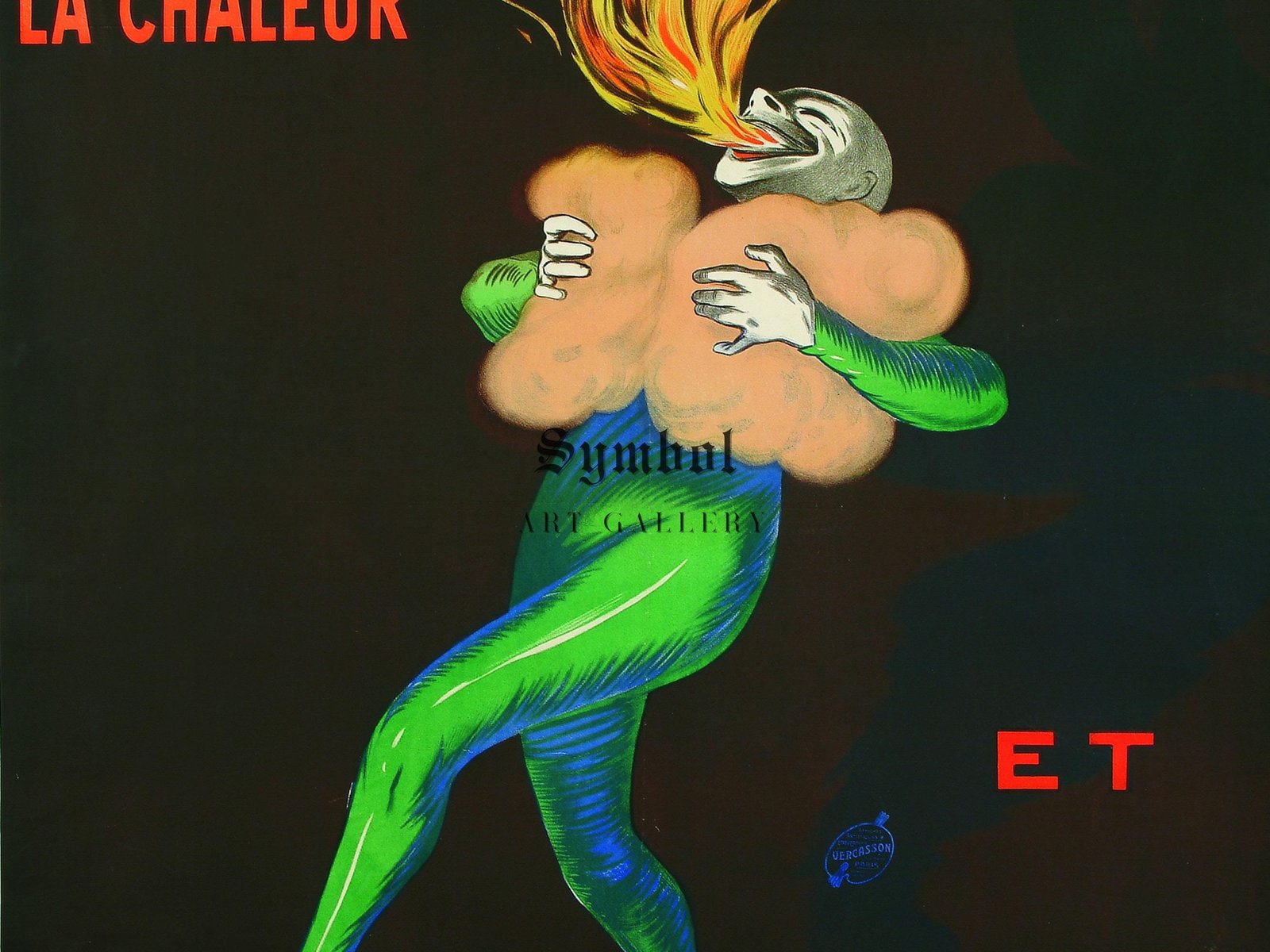 Thermogène by Leonetto Cappiello, 1909, Vintage Ads and Posters, fine art print