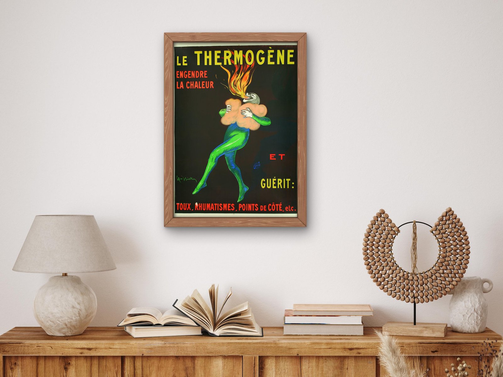 Thermogène by Leonetto Cappiello, 1909, Vintage Ads and Posters, fine art print