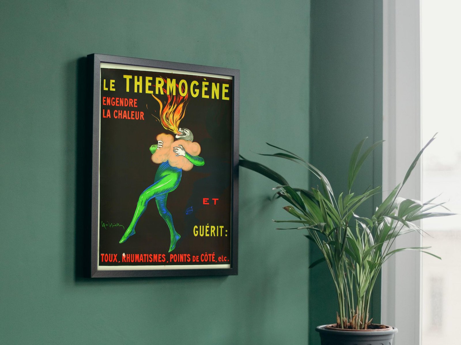 Thermogène by Leonetto Cappiello, 1909, Vintage Ads and Posters, fine art print
