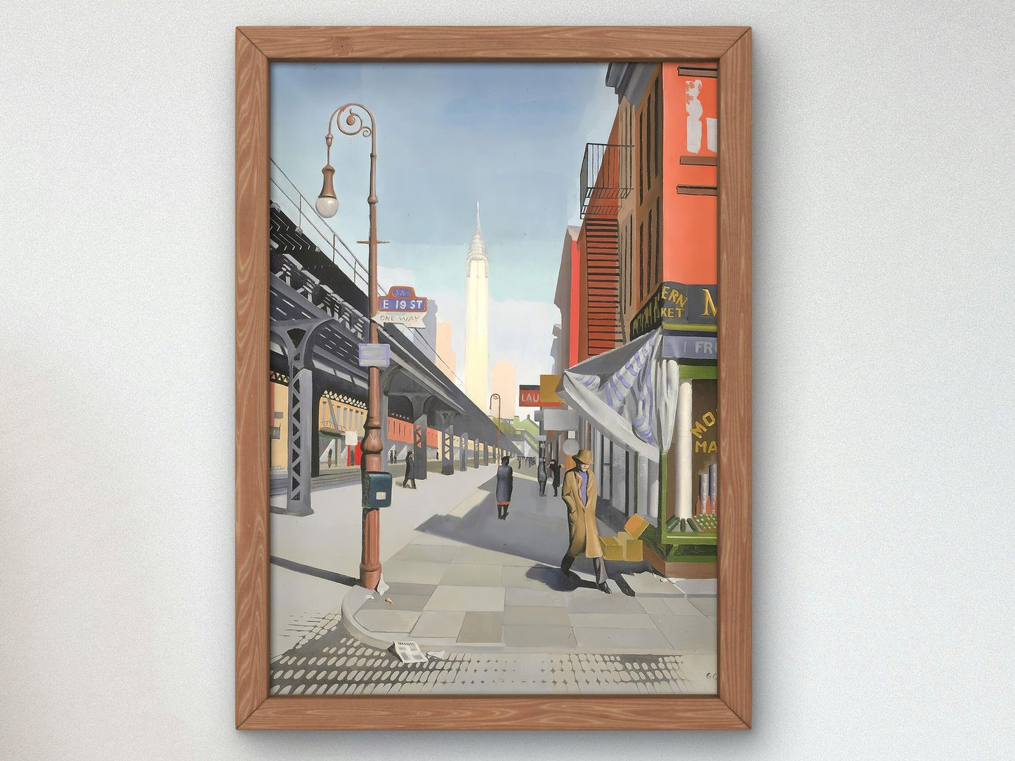 Third Avenue by Charles L. Goeller, 1934, Art Deco and American Modernism, fine art print