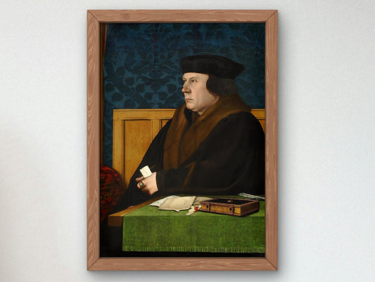 Thomas Cromwell by Hans Holbein the Younger, 1532, Renaissance, fine art print