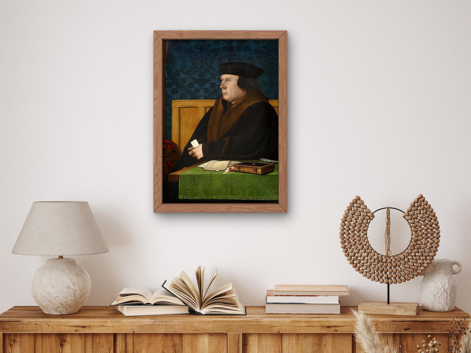 Thomas Cromwell by Hans Holbein the Younger, 1532, Renaissance, fine art print