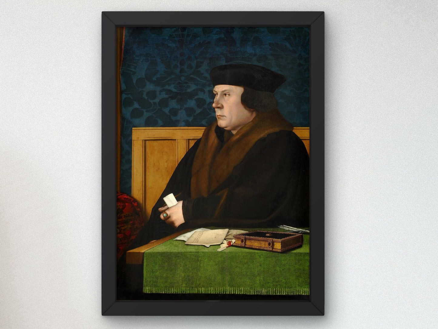 Thomas Cromwell by Hans Holbein the Younger, 1532, Renaissance, fine art print