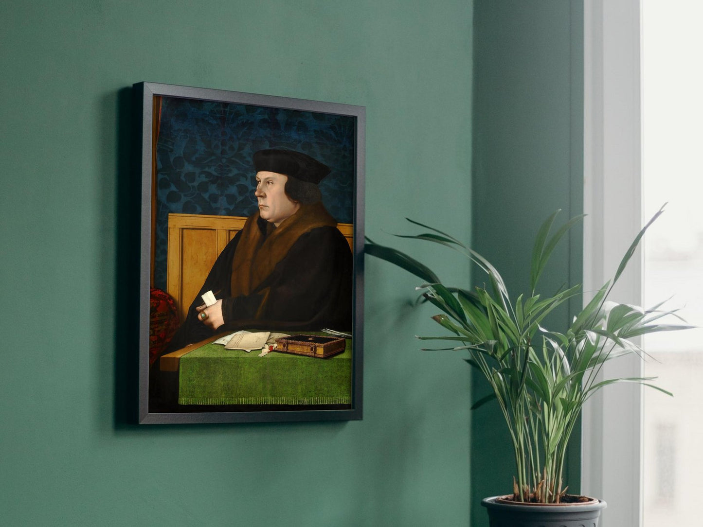 Thomas Cromwell by Hans Holbein the Younger, 1532, Renaissance, fine art print