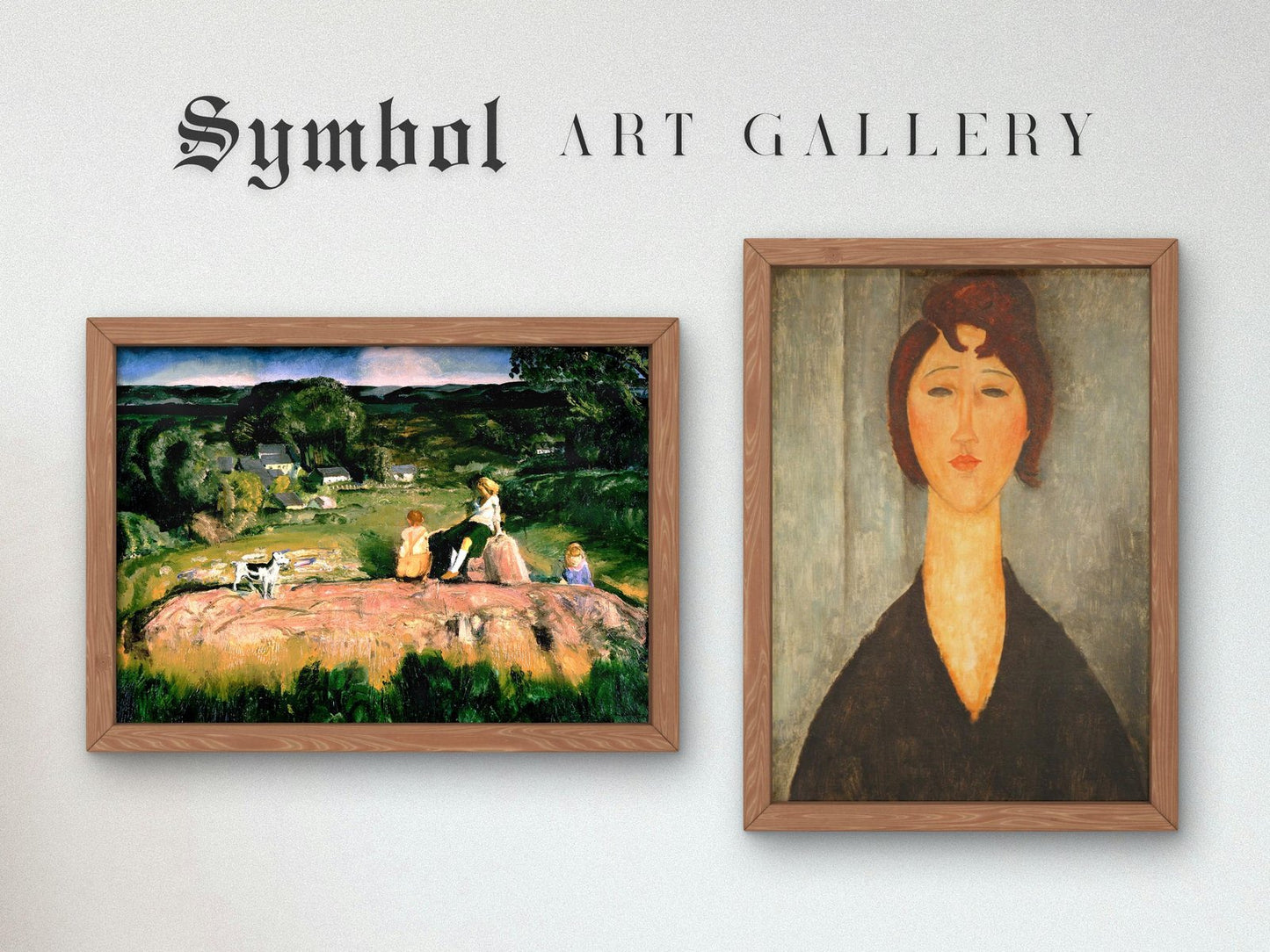 Three Children by George Bellows, 1919, Realism and Naturalism, fine art print