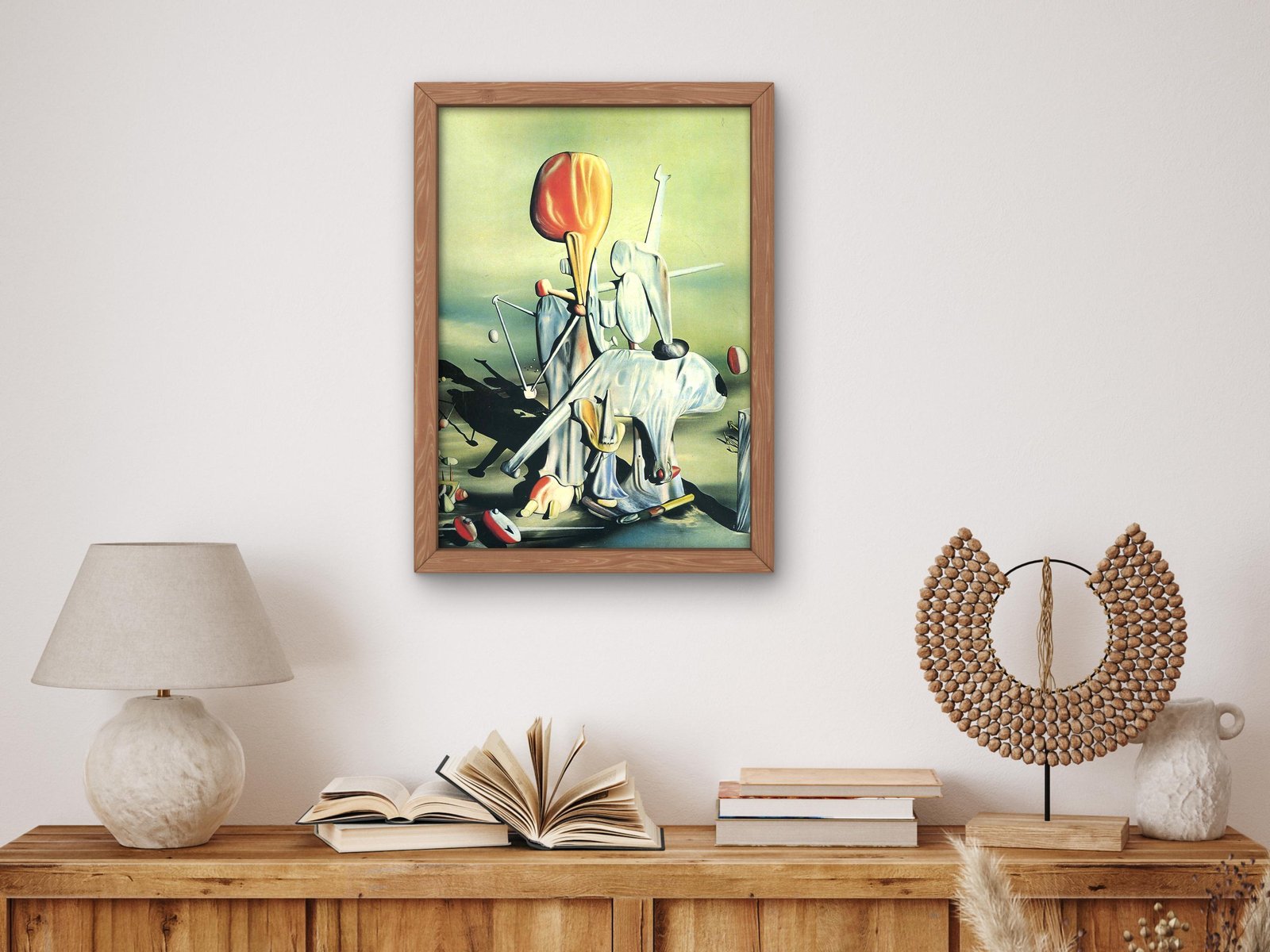 Through Birds Through Fire But Not Through Glass by Yves Tanguy, 1931, Surrealism and Modern Art, fine art print