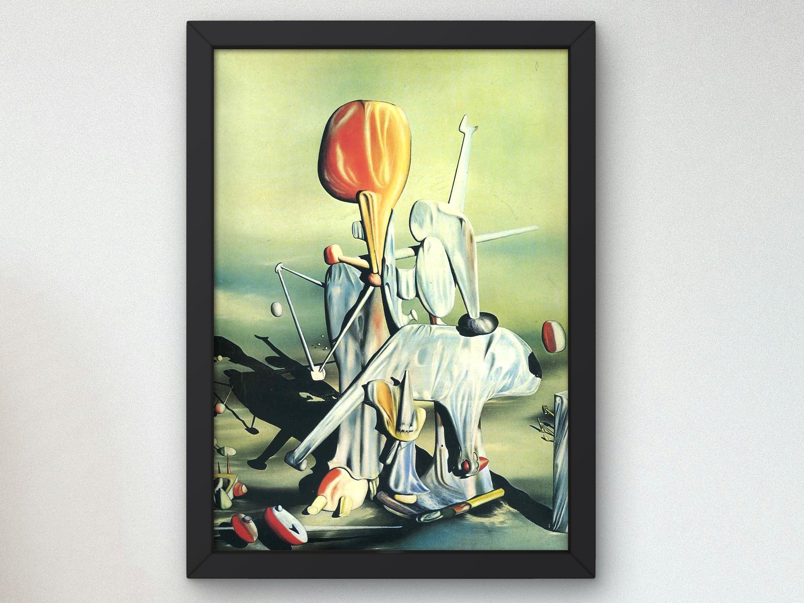 Through Birds Through Fire But Not Through Glass by Yves Tanguy, 1931, Surrealism and Modern Art, fine art print