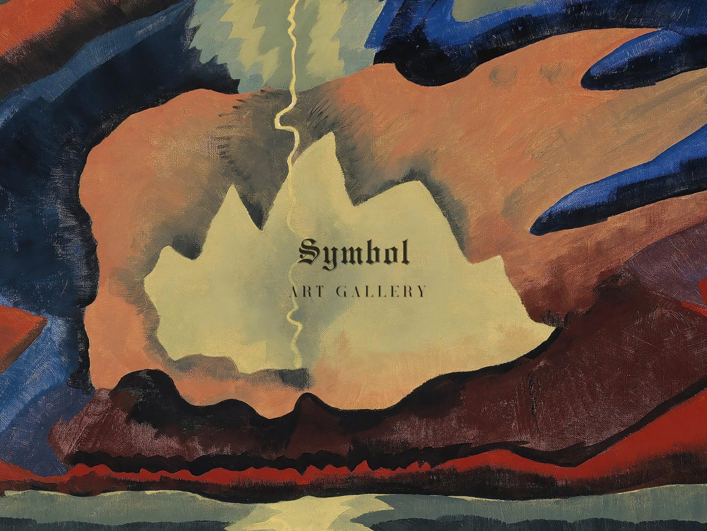 Thunder Shower by Arthur Dove, 1940, American Modernism, fine art print