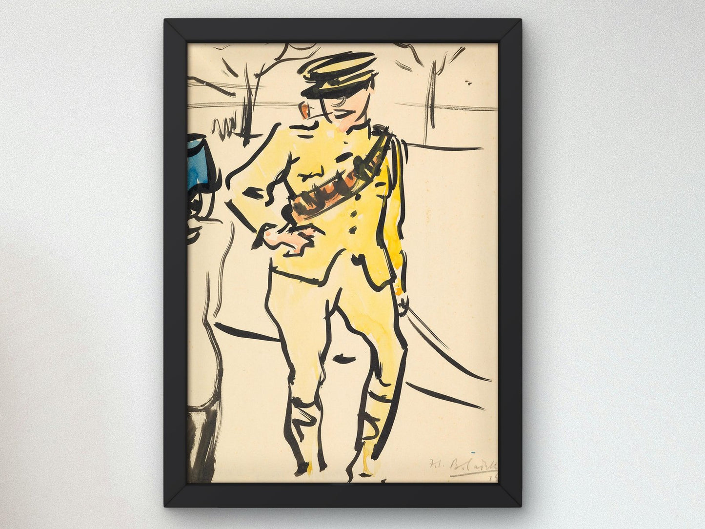 Tommy and the Flapper by Francis Cadell, 1915, Art Deco and American Modernism, fine art print